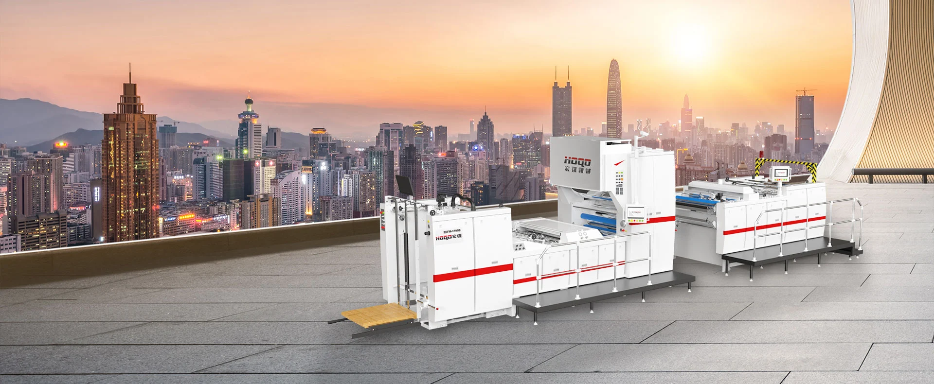 Továreň na automatické laminovacie stroje